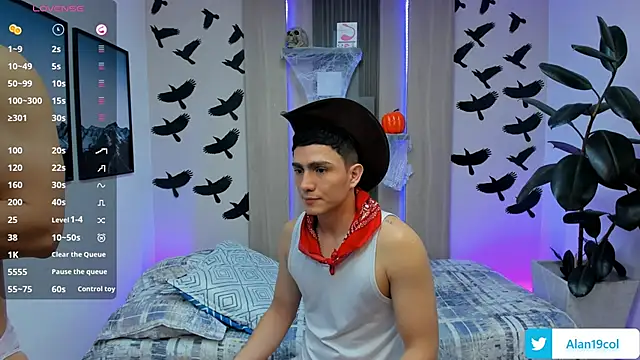 Snapshot of alan_nd_kevin chatting on October 12, 12:37 pm alan nd kevin online show from October 12, 12:37 pm