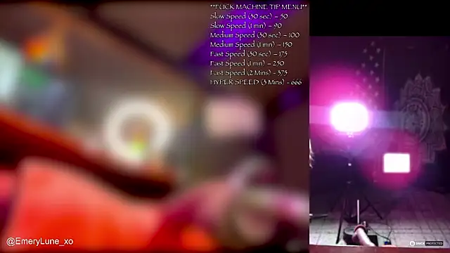 EmeryLune xo online show from November 19, 5:18 am