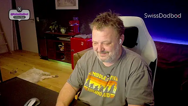 SwissDadbod online show from March 12, 11:55 pm