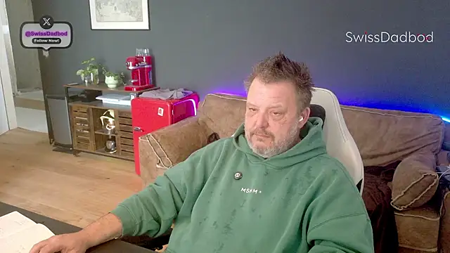 SwissDadbod online show from March 14, 2:11 pm