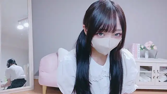 Snapshot of Mashiro-chan chatting on September 20, 7:20 am Mashiro-chan online show from September 20, 7:20 am