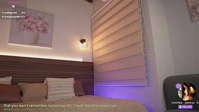 cinthia jones2 online show from October 9, 7:50 am