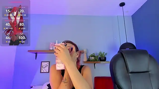 Cristalfoxy  online show from April 27, 7:56 pm