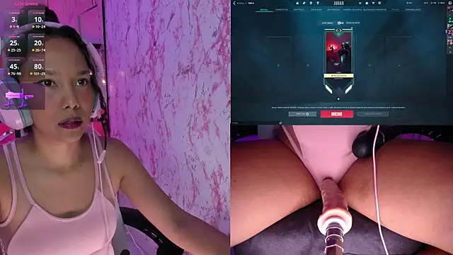 Snapshot of NovaLyn chatting on November 25, 9:15 pm NovaLyn online show from November 25, 9:15 pm