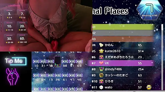 Snapshot of kikitheclown chatting on April 3, 4:32 am kikitheclown online show from April 3, 4:32 am