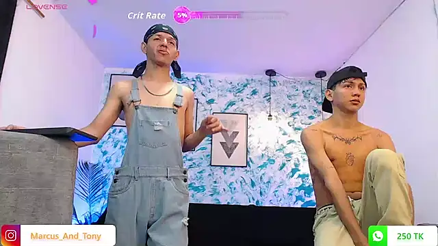 Snapshot of Marcus_and_Tony chatting on September 19, 4:25 am Marcus and Tony online show from September 19, 4:25 am