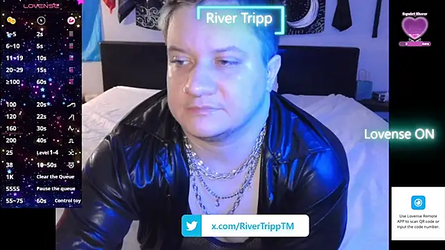 Snapshot of RiverTripp chatting on June 3, 4:15 am RiverTripp online show from June 3, 4:15 am