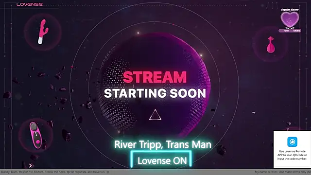 Snapshot of RiverTripp chatting on June 9, 4:35 am RiverTripp online show from June 9, 4:35 am