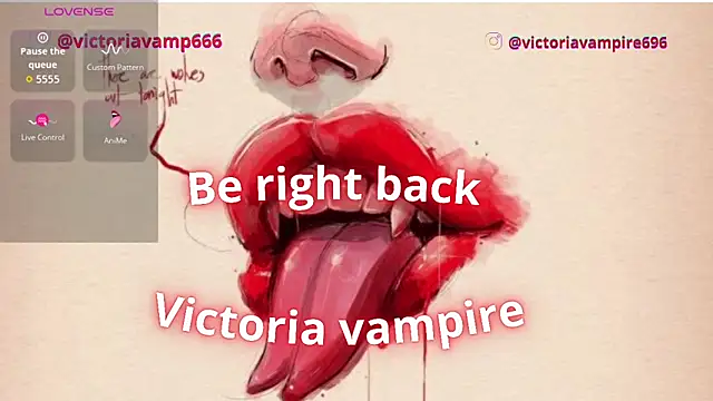 Victoriavampire666 online show from December 23, 1:14 am