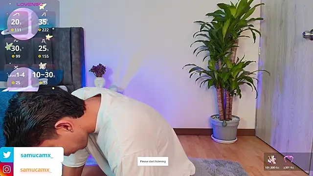 samucamx  online show from October 30, 12:34 am