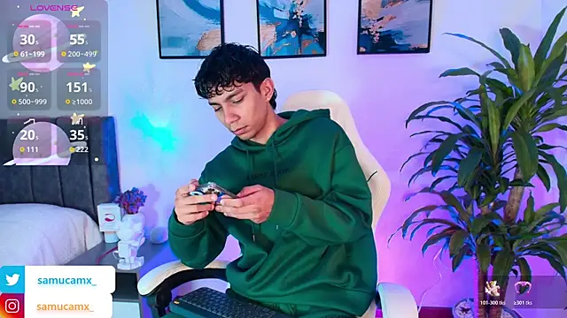 samucamx  online show from January 8, 2:58 am