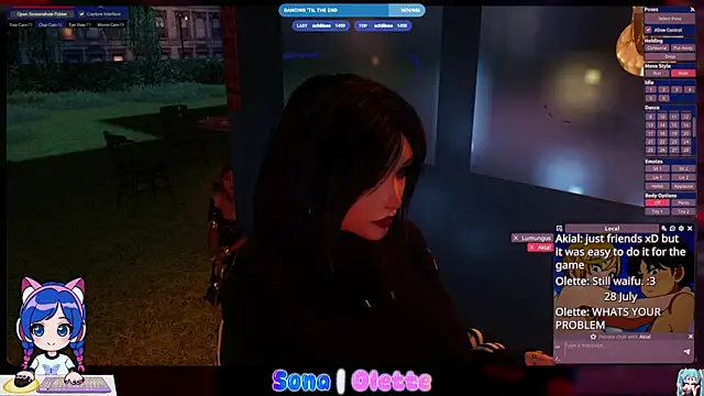 Snapshot of SonaBoobvelle chatting on July 28, 8:52 pm SonaBoobvelle online show from July 28, 8:52 pm