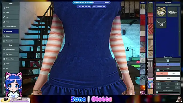 Snapshot of SonaBoobvelle chatting on July 31, 5:18 am SonaBoobvelle online show from July 31, 5:18 am