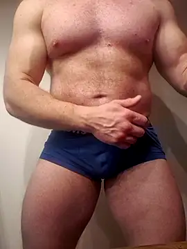 Snapshot of AlphaGymMale chatting on February 22, 12:01 am AlphaGymMale online show from February 22, 12:01 am