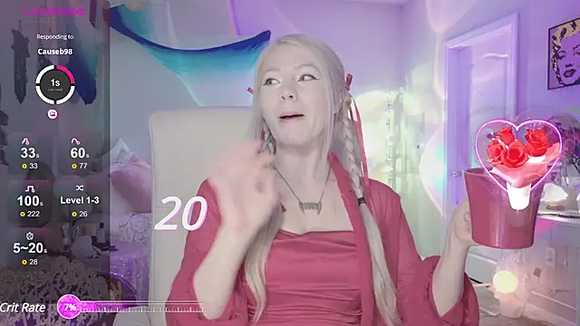 Snapshot of Talulaa chatting on January 14, 8:59 pm Talulaa online show from January 14, 8:59 pm