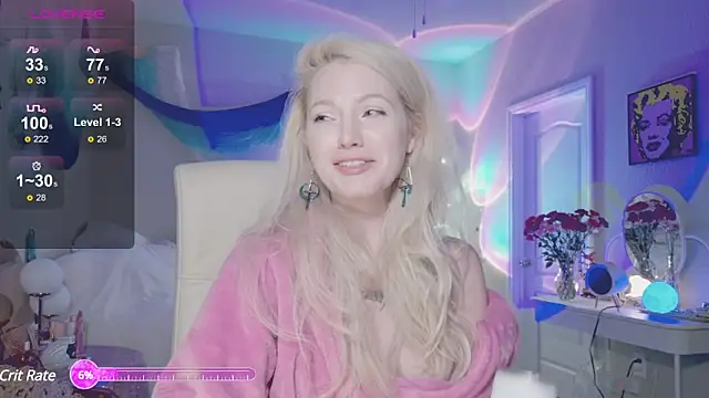 Snapshot of Talulaa chatting on February 14, 1:56 am Talulaa online show from February 14, 1:56 am