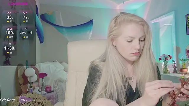 Snapshot of Talulaa chatting on February 25, 3:42 am Talulaa online show from February 25, 3:42 am