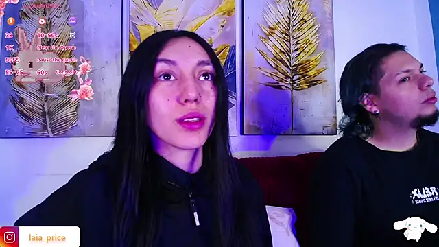 Snapshot of Laia_and_Damian chatting on November 8, 12:16 pm Laia and Damian online show from November 8, 12:16 pm