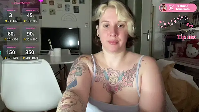 Snapshot of Minae_Kinamoto chatting on June 25, 6:18 am Minae Kinamoto online show from June 25, 6:18 am