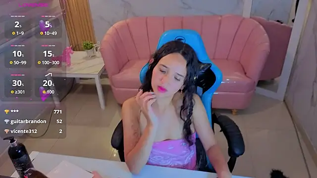 Snapshot of bella_vibess_s chatting on July 11, 8:17 am bella vibess s online show from July 11, 8:17 am