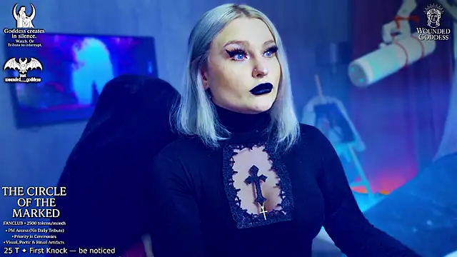 Wounded Goddess  online show from February 7, 7:34 am