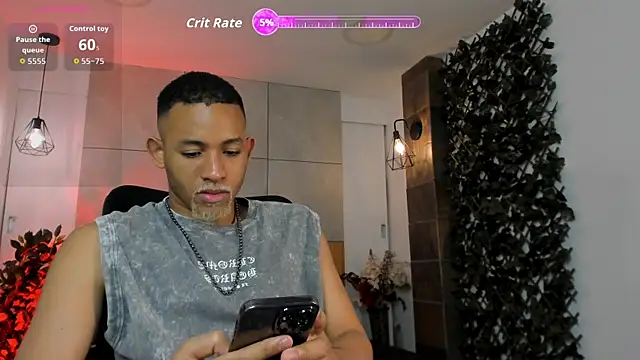 Snapshot of B_Wild chatting on August 1, 5:50 am B Wild online show from August 1, 5:50 am