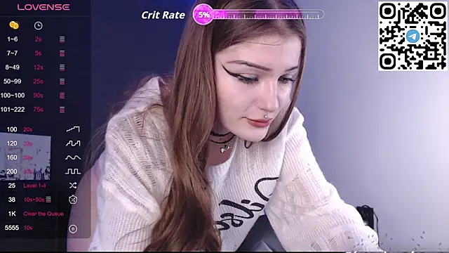 Nutsy Kitty online show from November 9, 10:30 pm