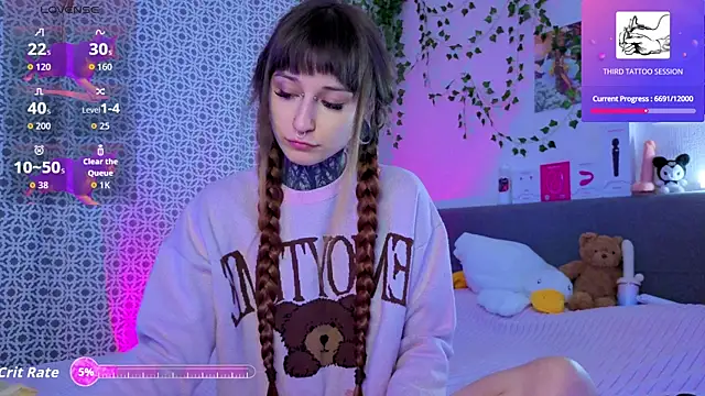 LilithPoison online show from May 1, 6:12 pm