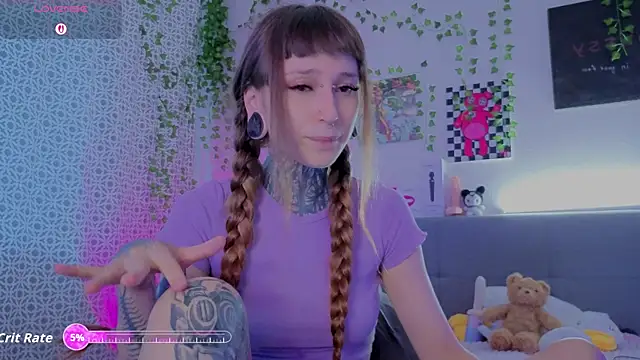 Snapshot of LilithPoison chatting on July 12, 6:10 pm LilithPoison online show from July 12, 6:10 pm