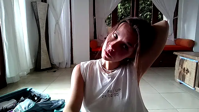 Monika  youthful online show from April 25, 7:33 am