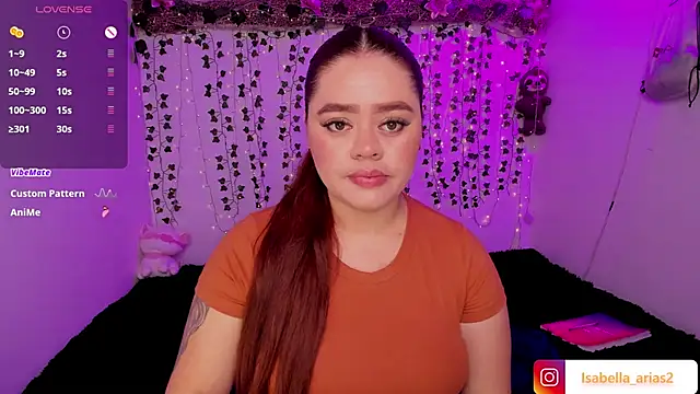isabella arias2 online show from January 13, 11:10 pm