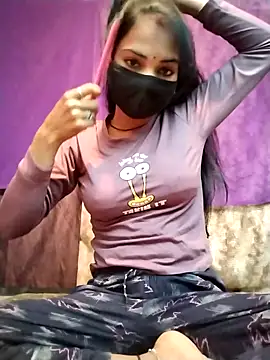 Snapshot of PRACHI-743 chatting on February 21, 1:50 am PRACHI-743 online show from February 21, 1:50 am