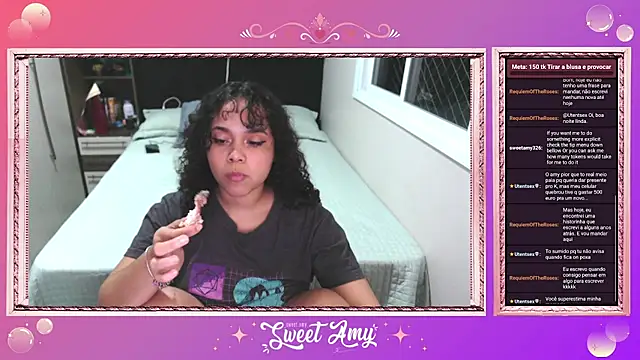 Snapshot of sweetamy326 chatting on July 17, 9:41 pm sweetamy326 online show from July 17, 9:41 pm
