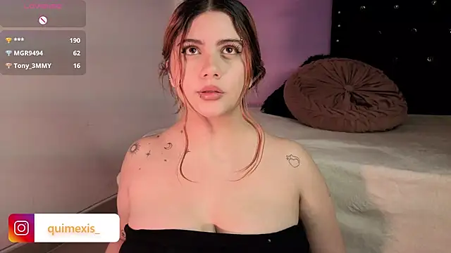 Snapshot of Quimexis chatting on October 20, 5:41 am Quimexis online show from October 20, 5:41 am