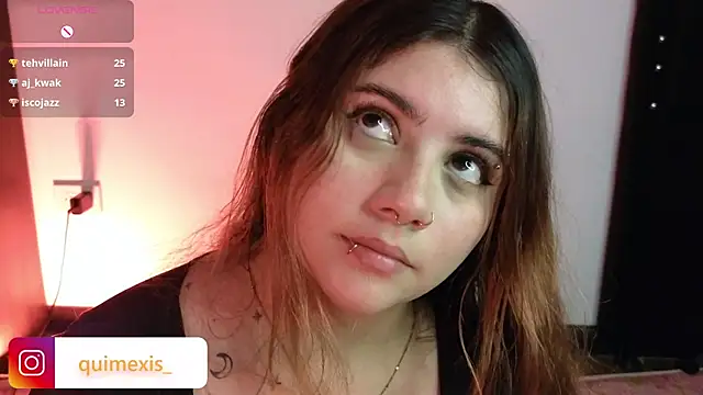 Snapshot of Quimexis chatting on March 27, 8:26 am Quimexis online show from March 27, 8:26 am