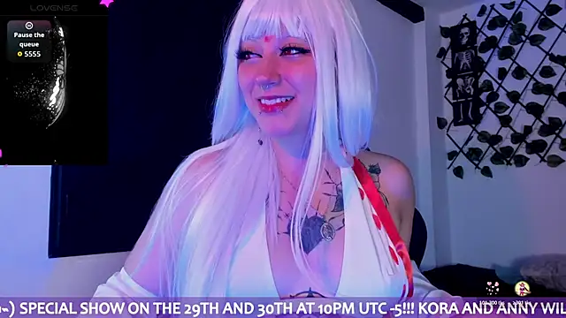 Snapshot of Kora_Red69 chatting on May 28, 3:31 pm Kora Red69 online show from May 28, 3:31 pm