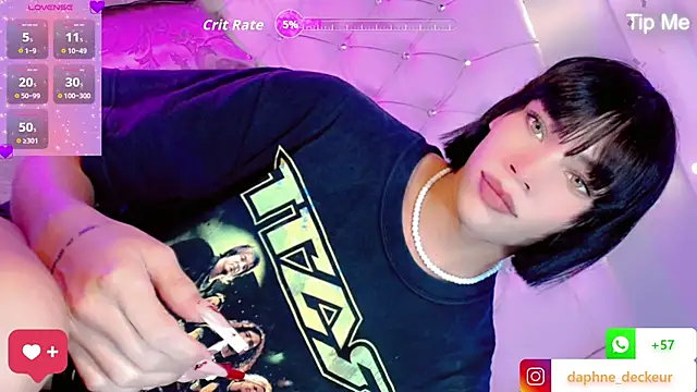 Daphnne XXX online show from November 25, 7:36 pm