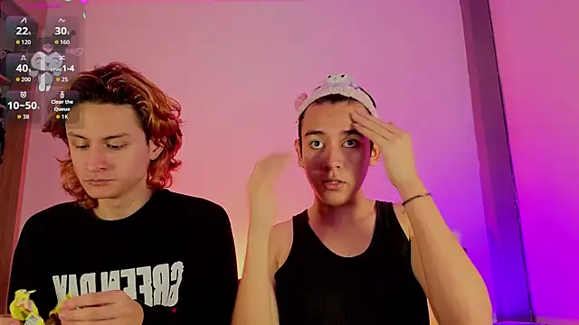 Snapshot of Darcy_and_Stolas chatting on October 6, 3:37 am Darcy and Stolas online show from October 6, 3:37 am