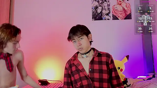 Snapshot of Darcy_and_Stolas chatting on October 12, 6:34 am Darcy and Stolas online show from October 12, 6:34 am