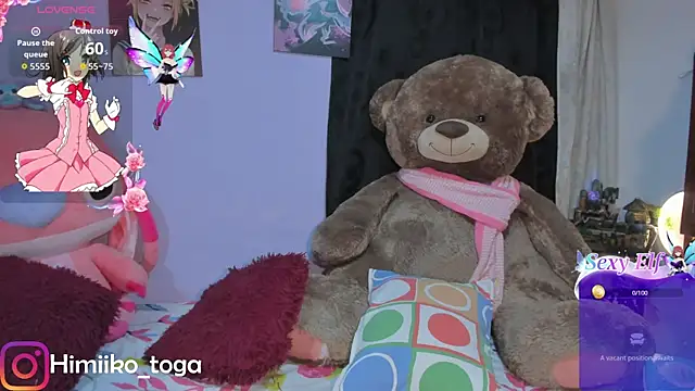 Snapshot of Himiiko_toga chatting on April 24, 12:57 am Himiiko toga online show from April 24, 12:57 am