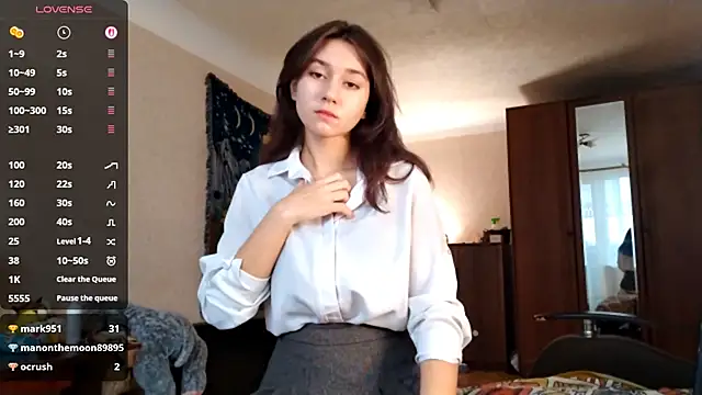 MiaLovelyOne online show from November 17, 10:21 am