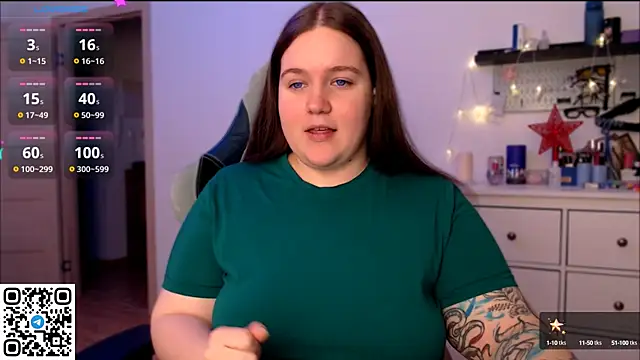 Snapshot of SummerTina chatting on December 7, 6:15 pm SummerTina online show from December 7, 6:15 pm