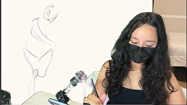 Snapshot of WinnieRin chatting on December 2, 1:22 am WinnieRin online show from December 2, 1:22 am