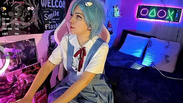 Snapshot of AuroraChannn chatting on November 9, 11:14 pm AuroraChannn online show from November 9, 11:14 pm