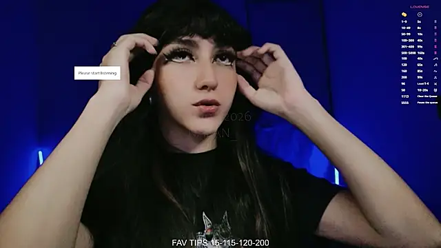 Snapshot of Nalan__ chatting on April 17, 5:10 am Nalan online show from April 17, 5:10 am
