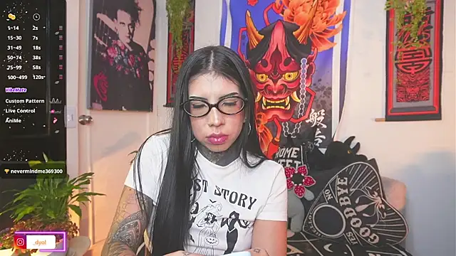 Snapshot of Dalia_Vorhees chatting on July 24, 1:47 am Dalia Vorhees online show from July 24, 1:47 am