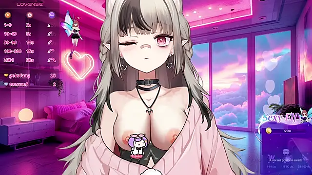 Snapshot of Sandyofi chatting on February 13, 12:12 pm Sandyofi online show from February 13, 12:12 pm