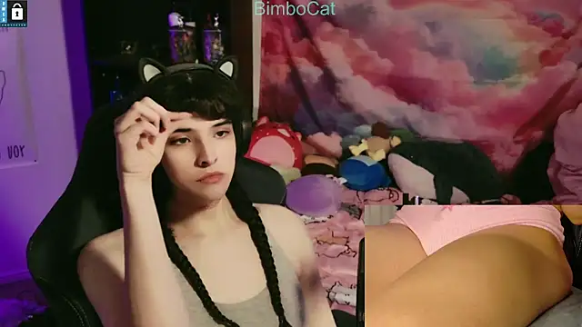 BimboCat online show from November 9, 9:35 pm