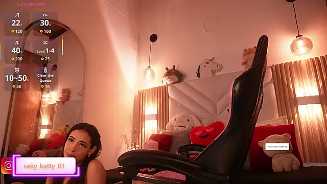 Kat Saky online show from February 21, 11:50 pm