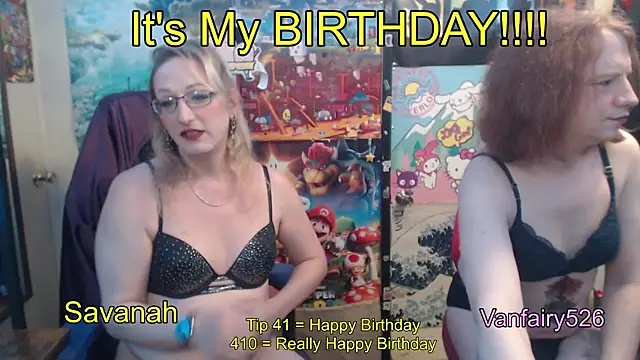 Snapshot of Savanah_Banana_ chatting on May 22, 4:12 pm Savanah Banana online show from May 22, 4:12 pm